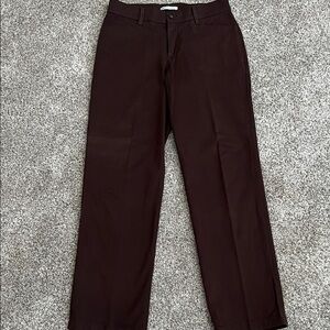 Lee Women's Dark Brown Straight Leg Pants